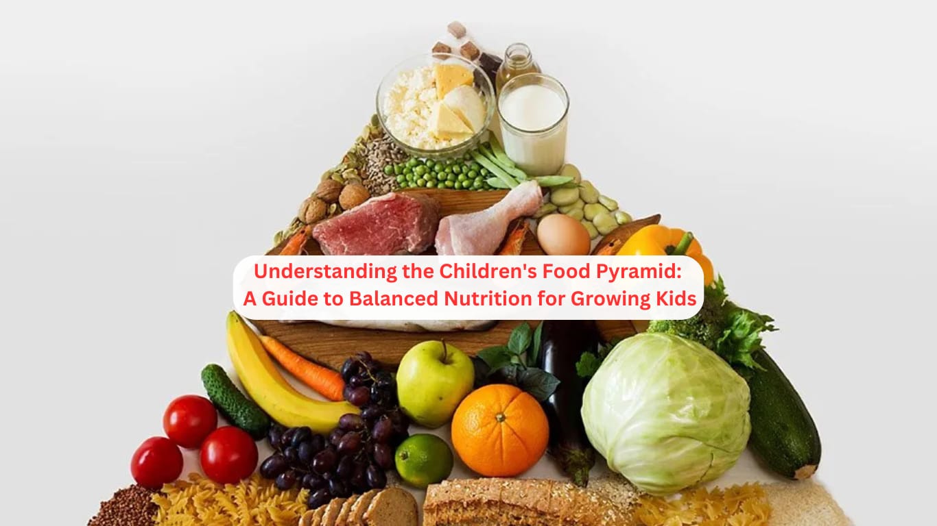 Children food pyramid