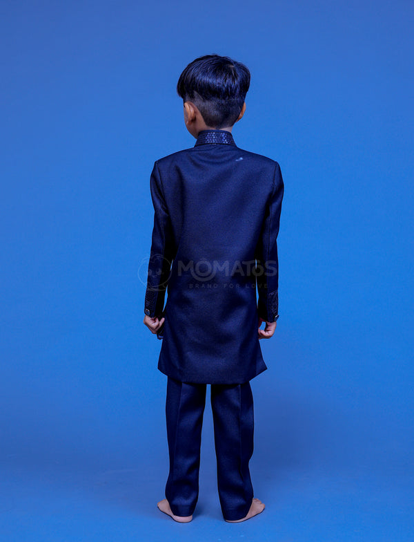 black sherwani suit, black sherwani wedding
