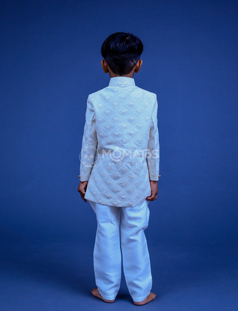 cream colour sherwani, sherwani cream
