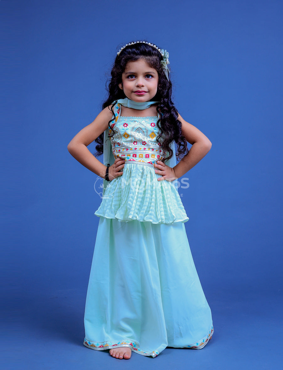 Pista Plazo set For girl
 Main image