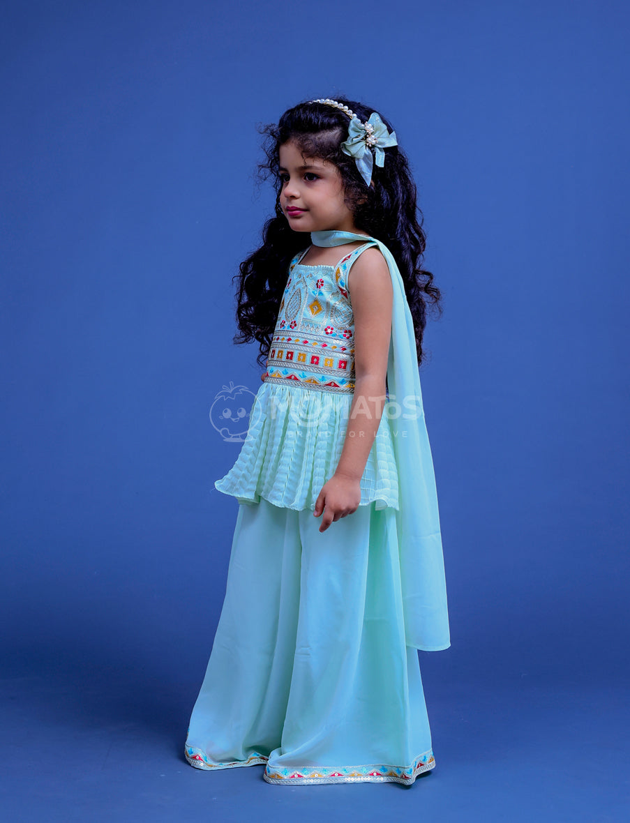 Pista Plazo, Plazo Set For Girl, plazo set
