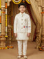 Cream Imperial Sequin Ethnic Set
