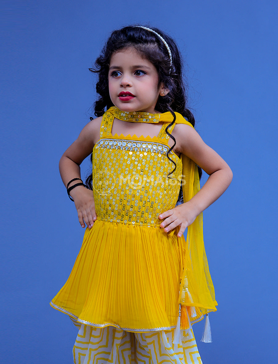 Dhoti Set For Girl
