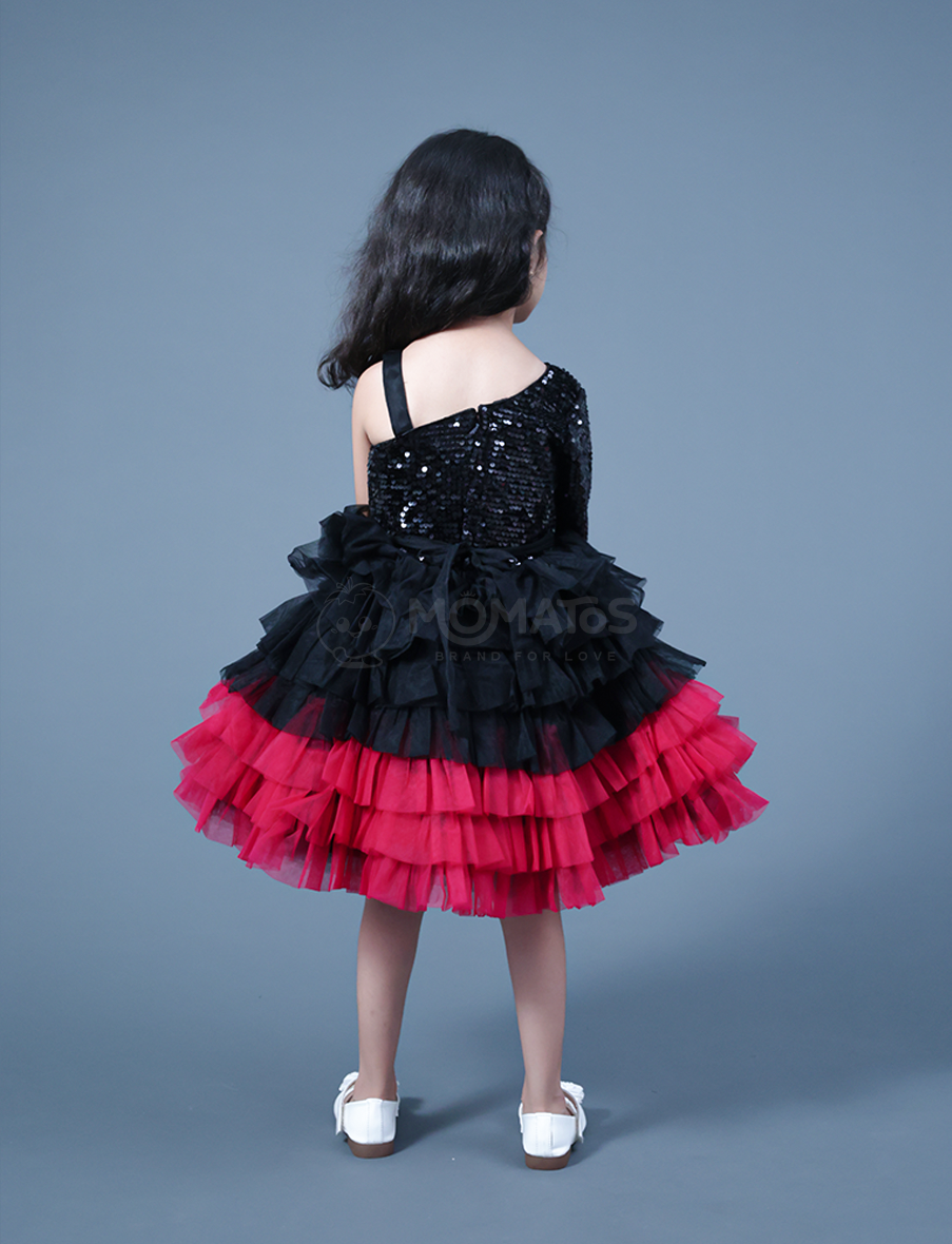 Multi Color Party Wear Frock
