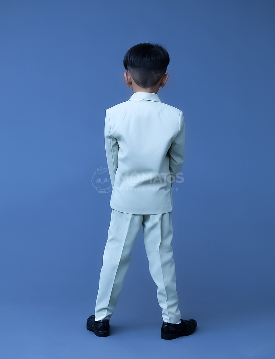 Dress him to impress with our Grey Suit for boys! 