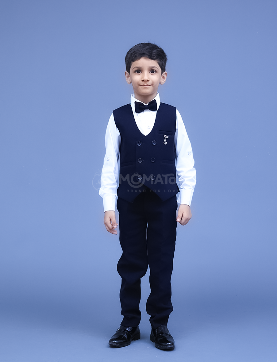 blue party wear, party wear blue Main image