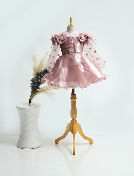 Elegant Onion Petal Frock