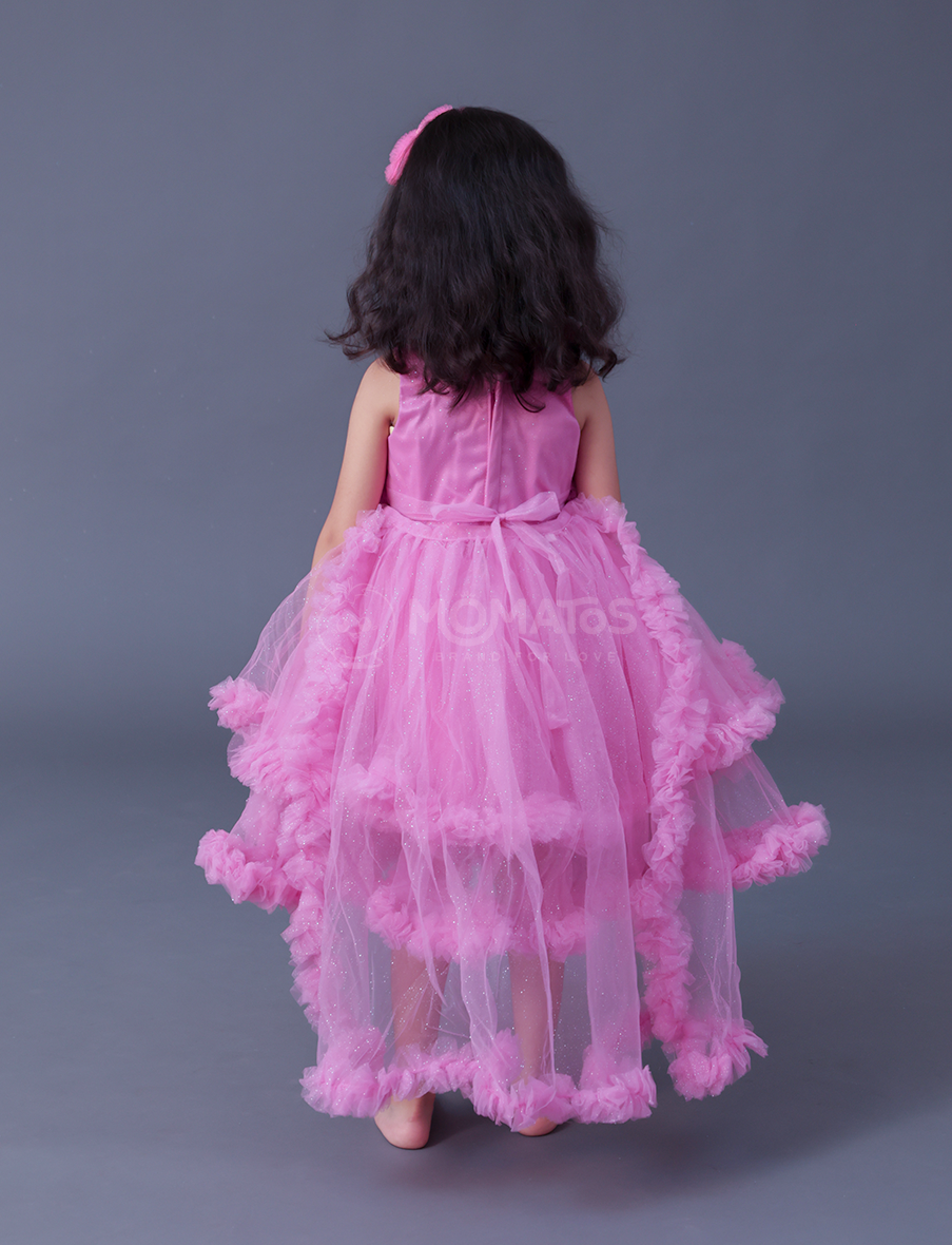 Pink Frock For Girl
