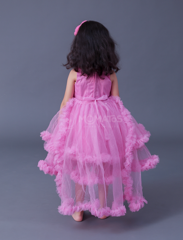 Pink Frock For Girl
