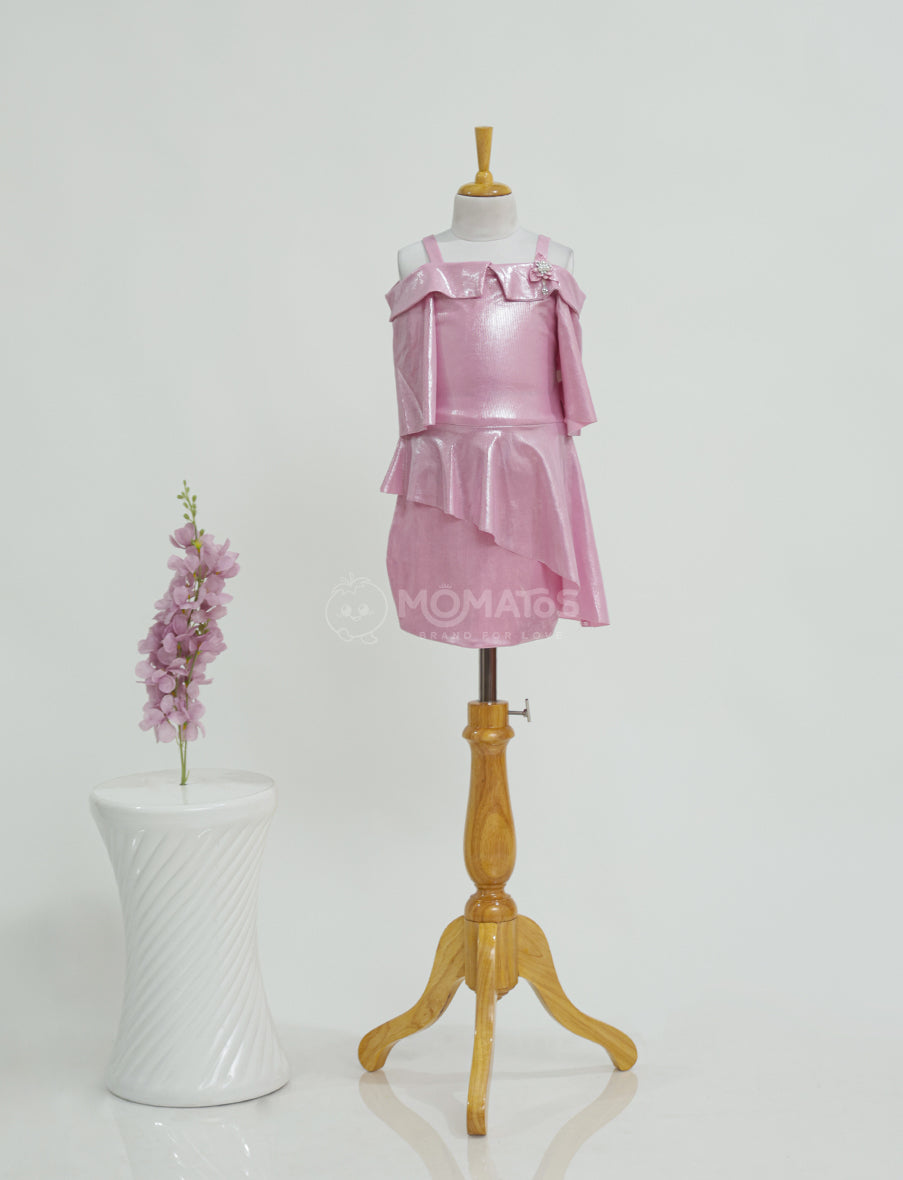 Shimmering Pink Midi Main image