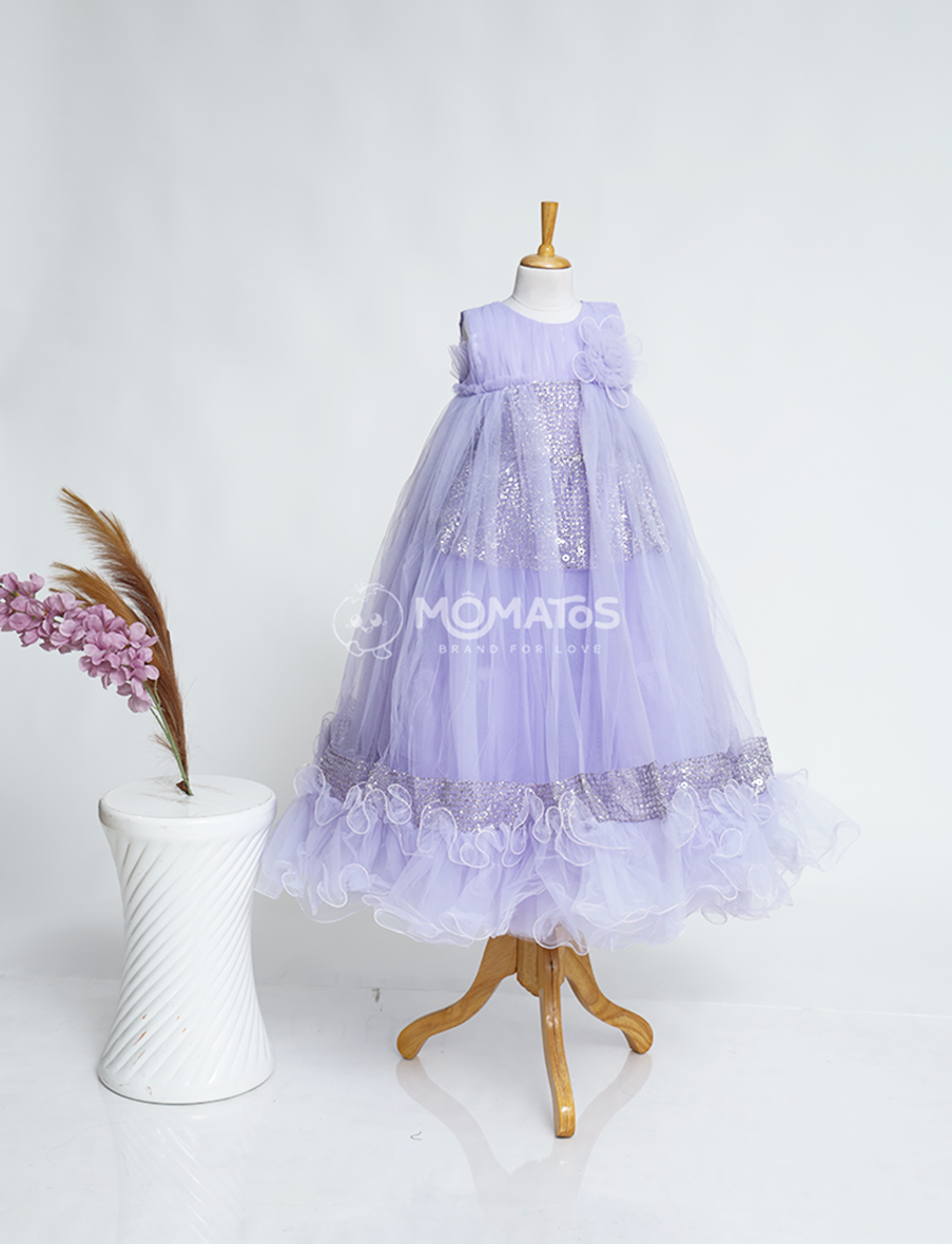 Onion Sparkle Tulle Gown Main image