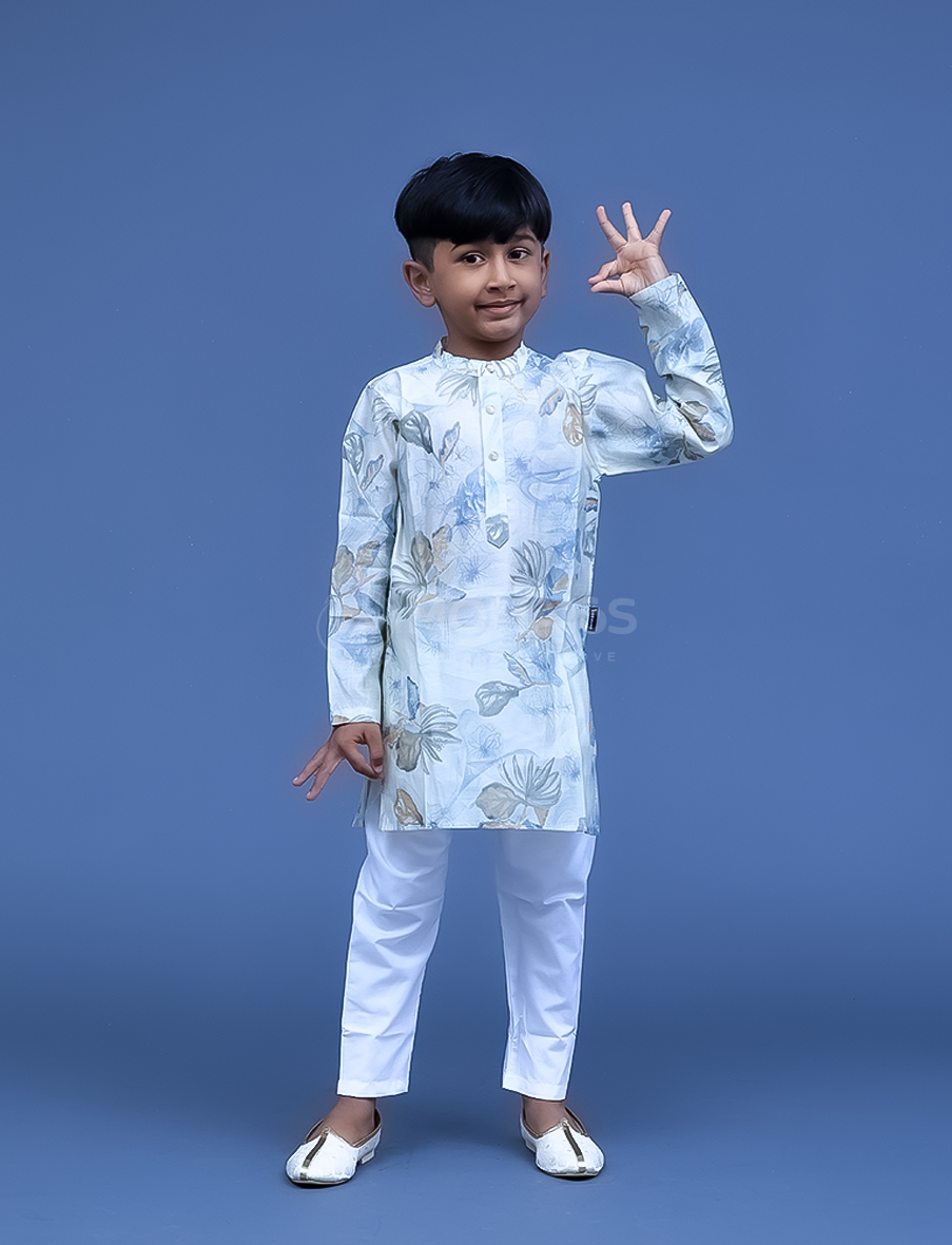 Green Kurta Payjama For Boy
 Main image