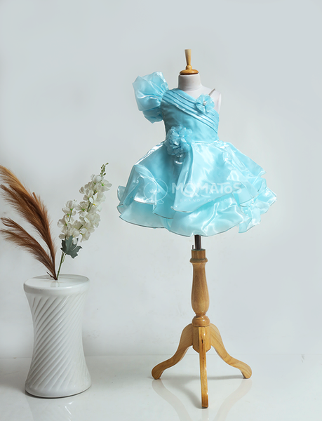 Pretty Blue Frock for Girls