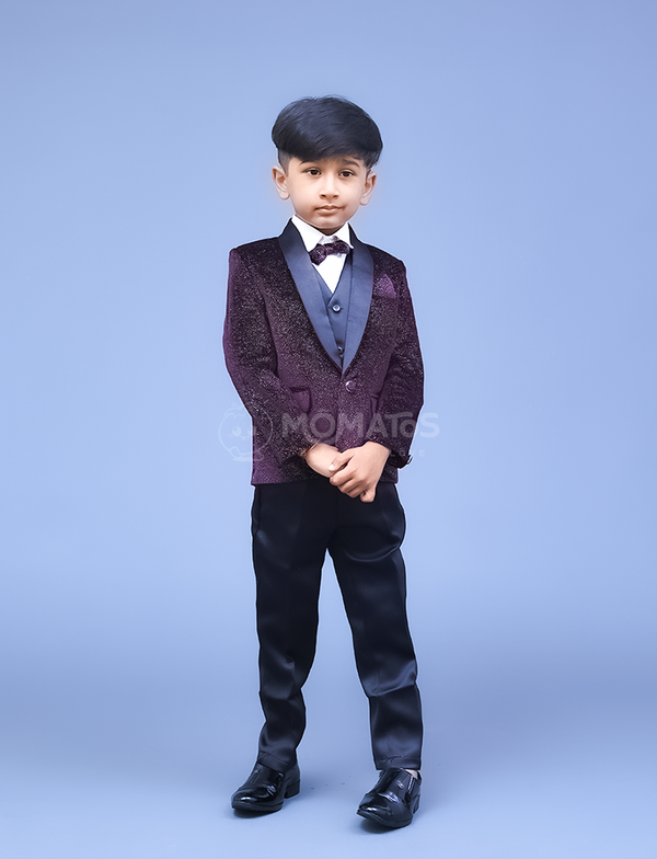 Purple Suit For Boy
