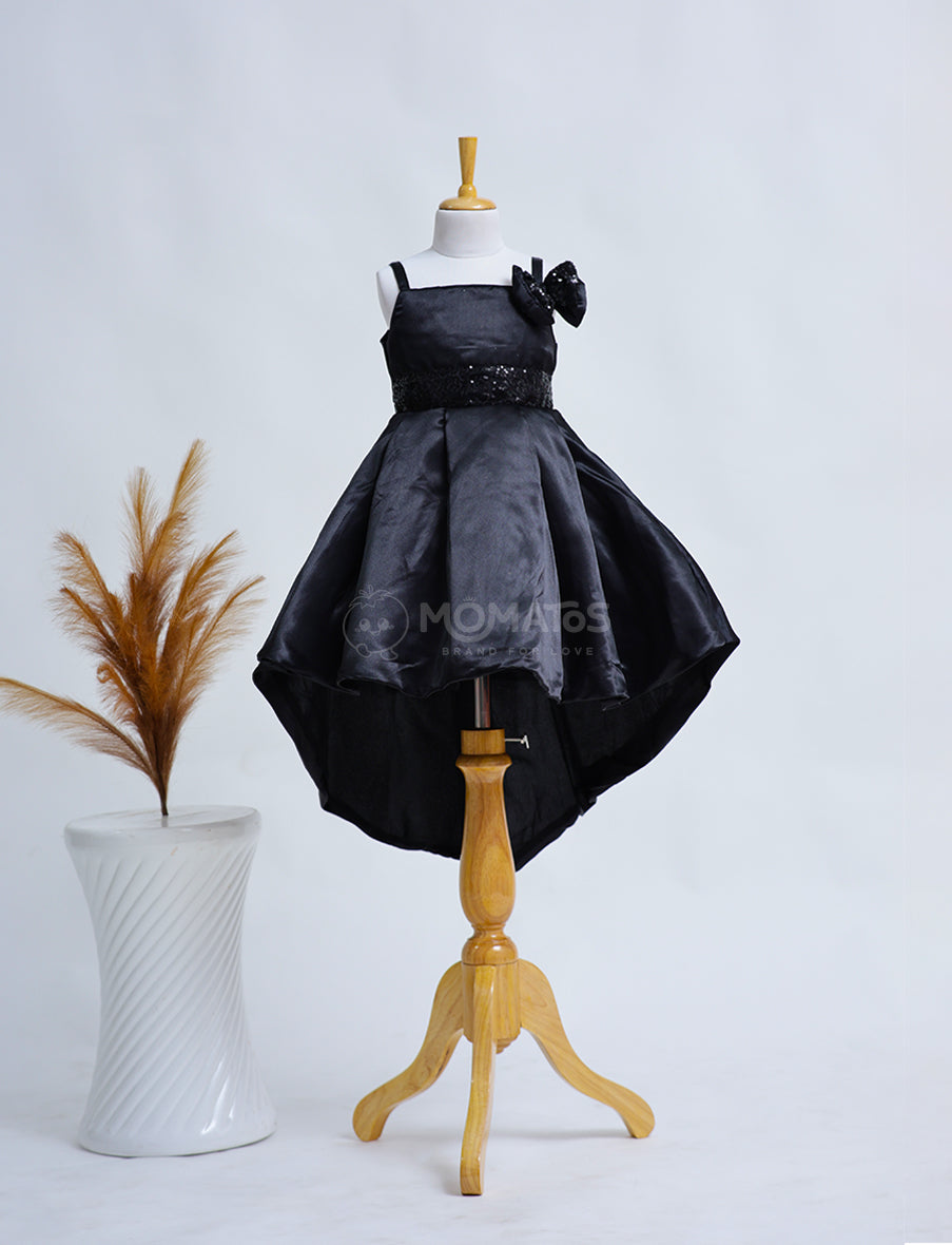 Amazing Black Party Wear Frock Main image