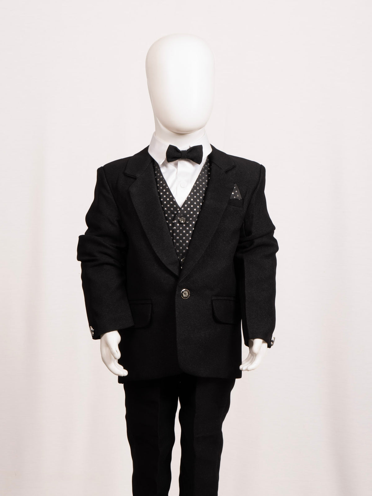 Imperial Black Gentleman Suit Set
