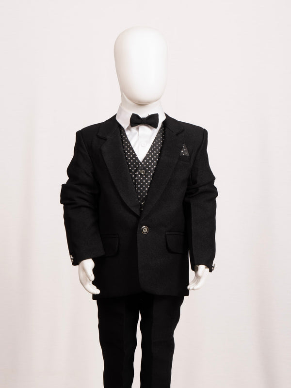 Imperial Black Gentleman Suit Set