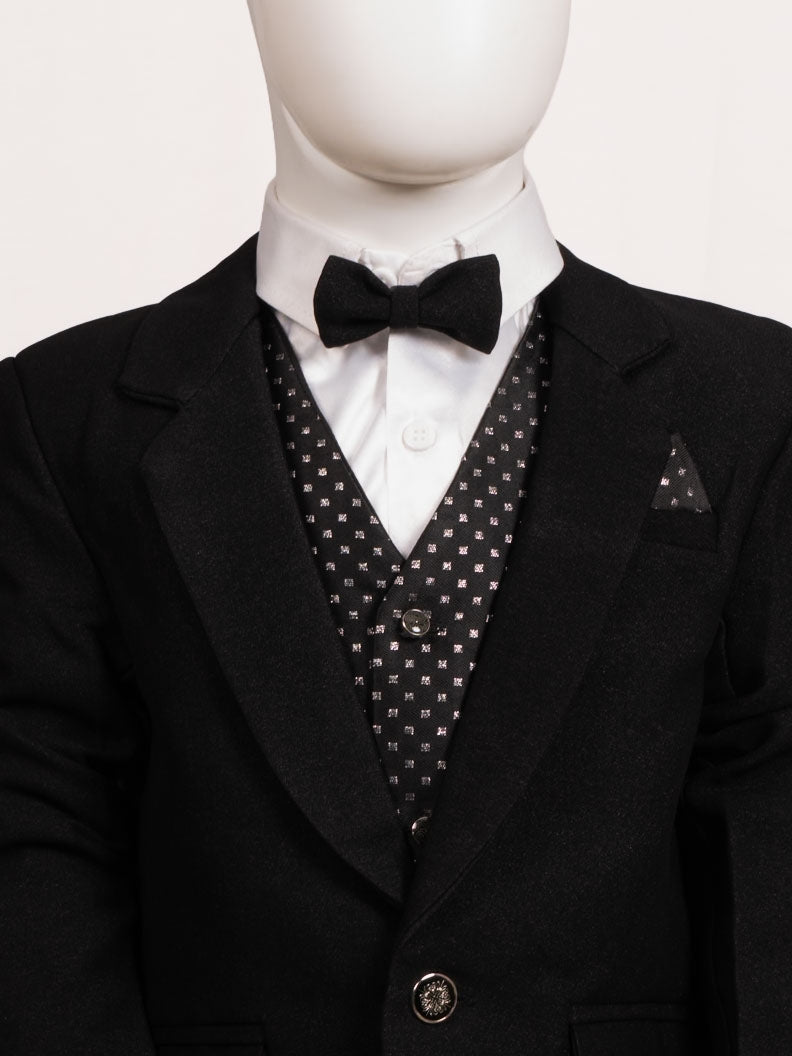 Imperial Black Gentleman Suit Set