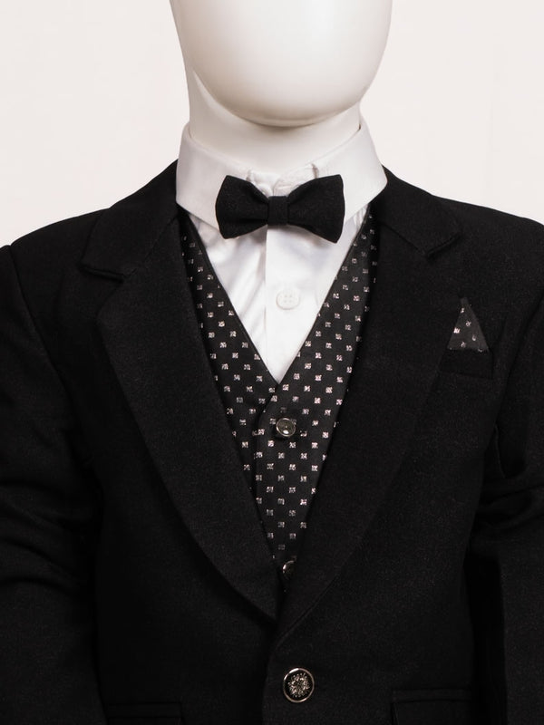 Imperial Black Gentleman Suit Set