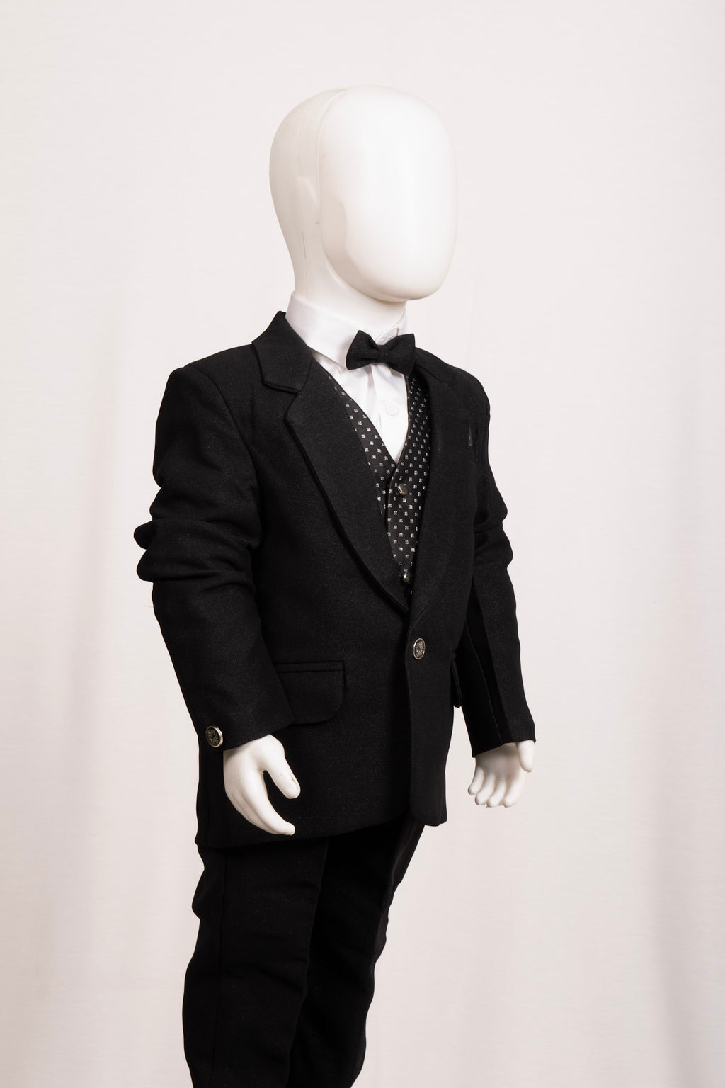 Imperial Black Gentleman Suit Set