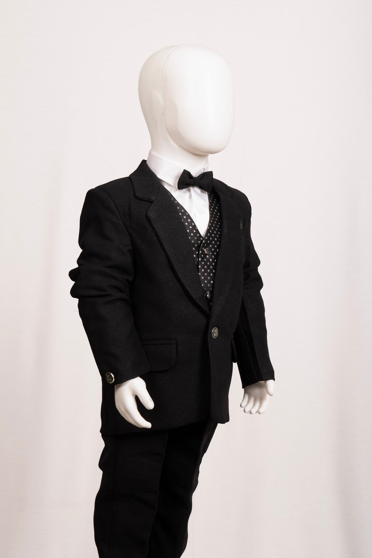 Imperial Black Gentleman Suit Set