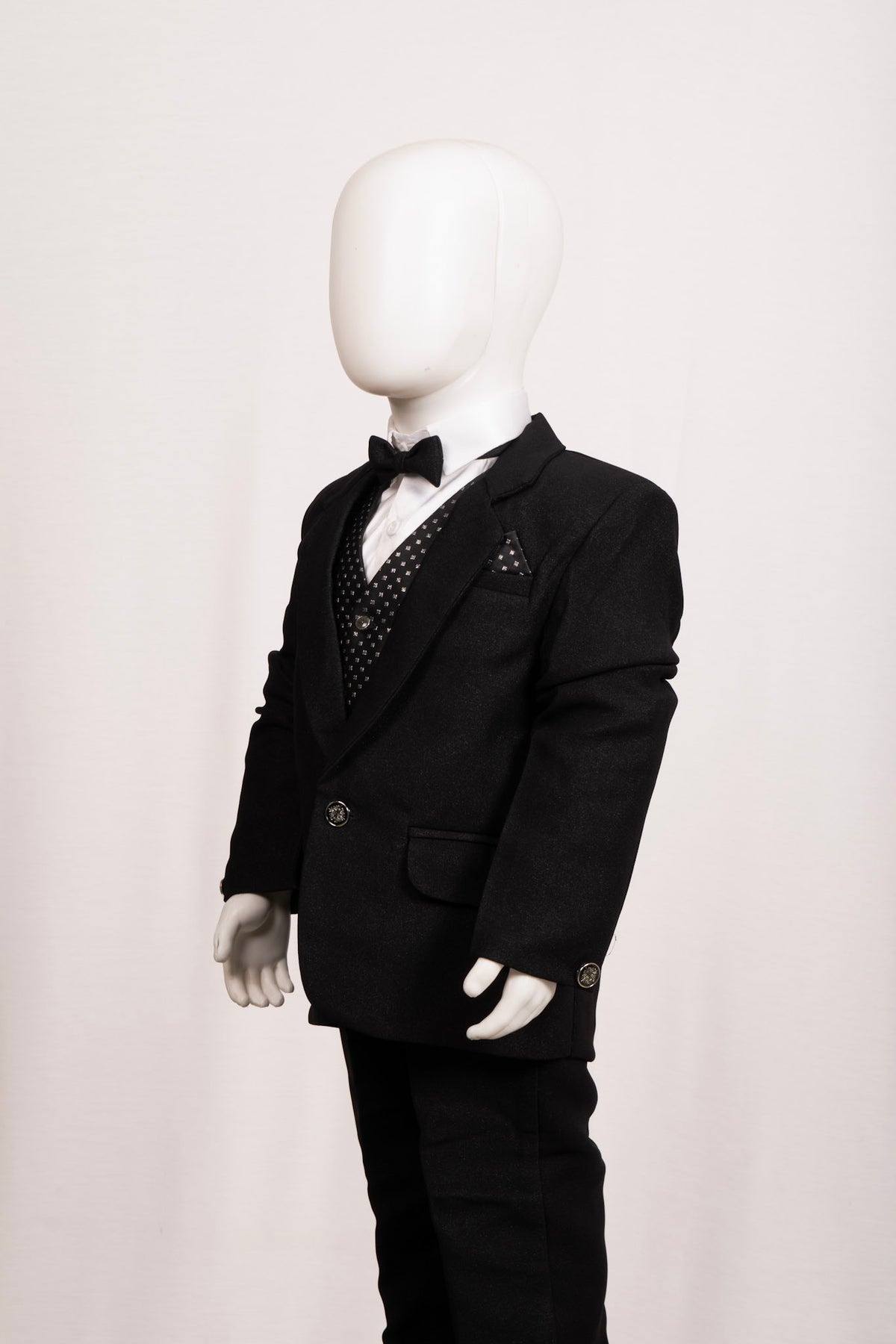 Imperial Black Gentleman Suit Set