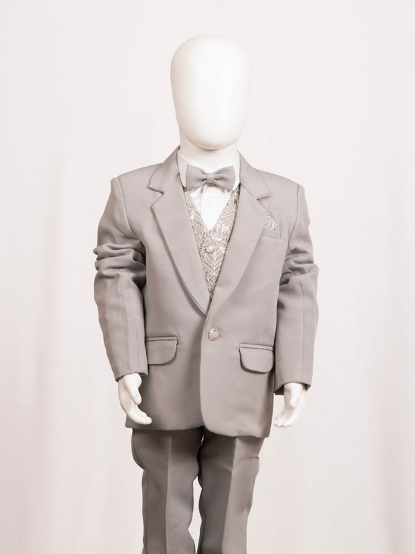 Imperial Grey Gentleman Suit Set