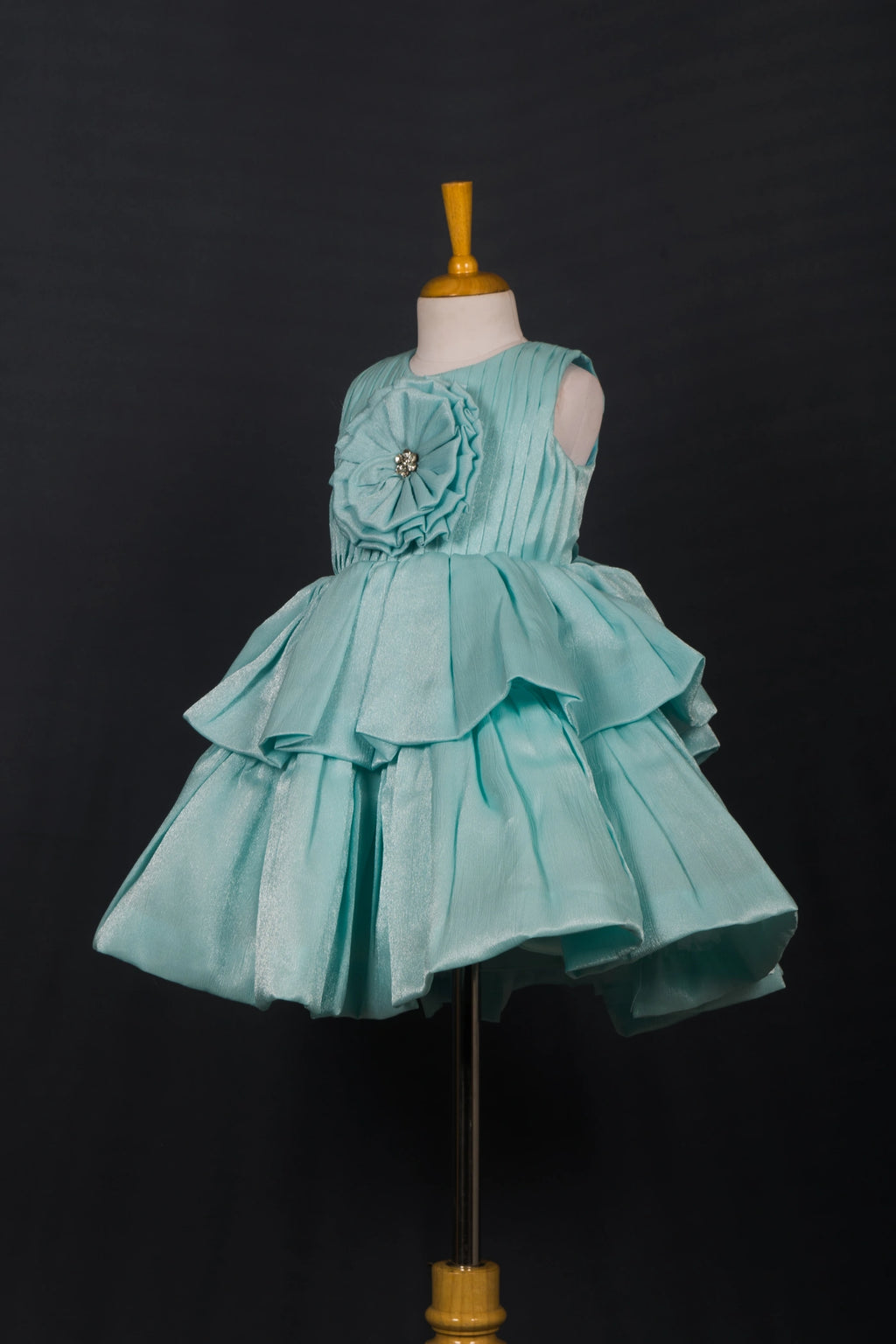 Ocean Sparkle Rosette Frock